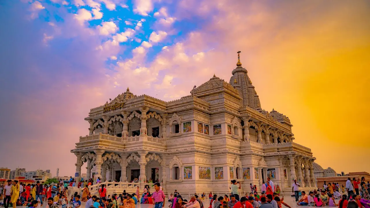 Diwali in vrindavan